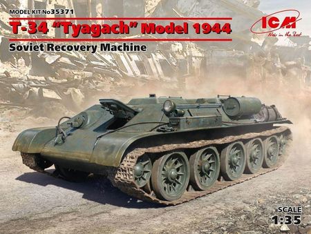 Icm Sowiecki Wóz Zabezpieczenia Tecnicznego T-34 Tt-34 Tyagach Model 1944 35371