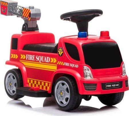 Lean Cars Pojazd Jeździk Straż Pożarna Drabina Bańki Mydlane Dźwięki Na Akumulator