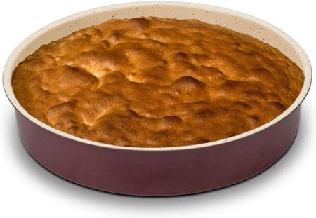 Nava Tortownica forma blacha okrągła ceramiczna granitowa TERRESTRIAL do pieczenia ciasta biszkoptu tortu pizzy 36cm