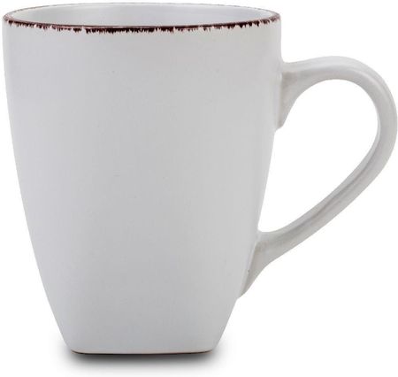 Nava Kubek ceramiczny z uchem WHITE SUGAR do picia kawy herbaty 320ml