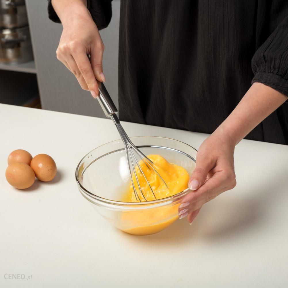 Nava Trzepaczka kuchenna stalowa ACER ubijak do jajek piany bitej śmietany sosów 32cm