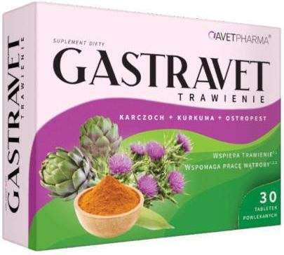 Avet Pharma Gastravet Trawienie 30tabl.