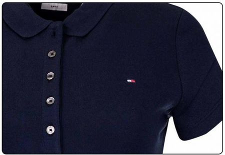 TOMMY HILFIGER SUKIENKA DAMSKA HERITAGE SLIM POLO DRESS NAVY WW0WW24973 403  - Ceny i opinie - Ceneo.pl