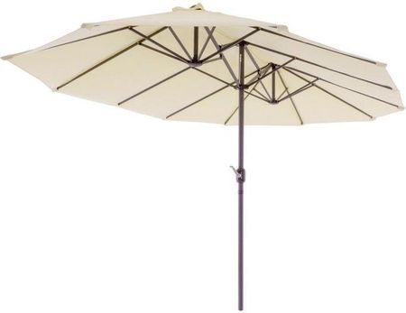 Duży parasol XXL 4,65 m - kremowy