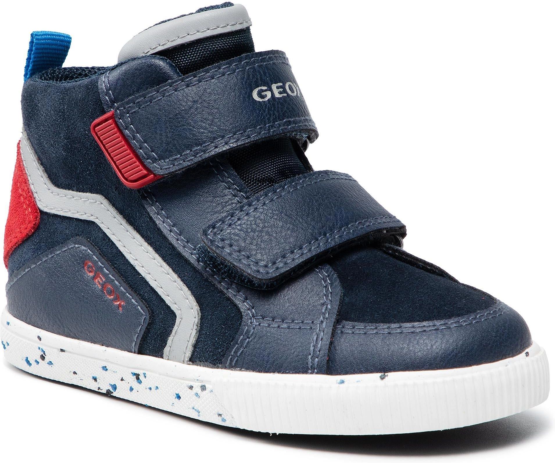 Geox Sneakersy - B Kilwi Boy C B04A7C 022Me C0735 S Navy/Red - Ceny I ...