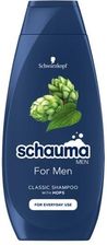 SCHAUMA SzAMPON DLA MĘŻCzYzN 400ml - Męskie kosmetyki do pielęgnacji włosów