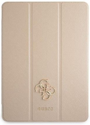 Guess GUIC11PUSASGO iPad 11" 2021 Book Cover złoty Saffiano Collection (GUE001475)