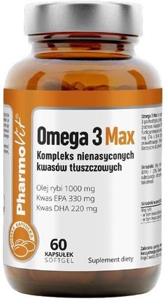 Pharmovit Omega 3 Max 60kaps.