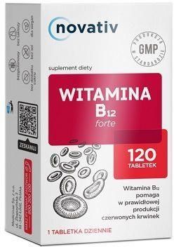 Medicinae Sp. Z O.O. Novativ Witamina B12 Forte 120tabl.