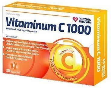 Rodzina Zdrowia Vitaminum C 1000x30kaps.