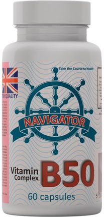 Navigator Supplements Ltd Navigator Witamina B-50 Complex 60kaps.