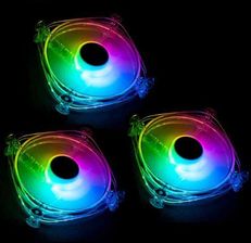 Lamptron Icecloud+ Argb 120 Wentylatory Pwm 3Pack - Transparent (Lula016)