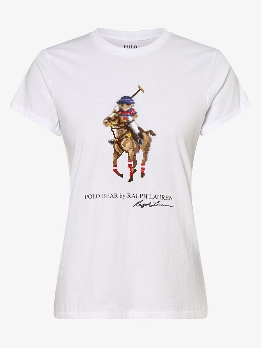 Polo Ralph Lauren Tshirt damski, biały Ceny i opinie Ceneo.pl