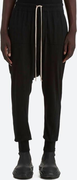 Spodnie męskie Rick Owens DRKSHDW Prisoner Drawstring Pants DU02A3395 RIG  BLACK - Ceny i opinie - Ceneo.pl