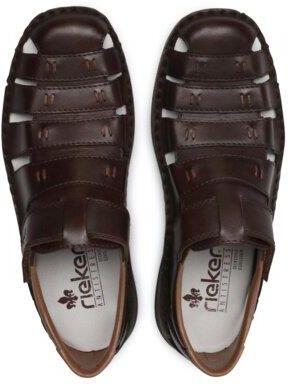 Sandały Rieker 05279 25 Brązowy - zdjęcie 5 Sandały Rieker 05279 25 Brązowy