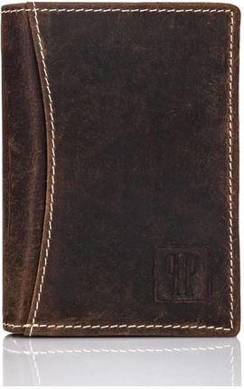 Skórzany męski portfel retro t 13 paolo peruzzi
