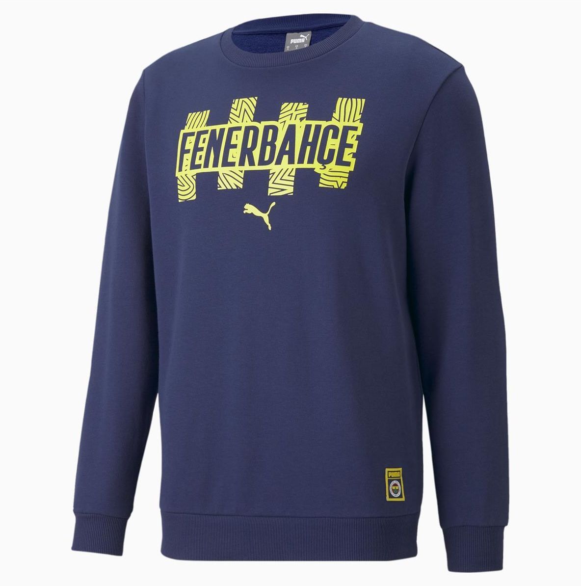 PUMA Fenerbahçe S,K, FtblCore Crewneck Men's Sweater ...