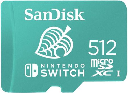SanDisk microSDXC Nintendo Switch 512GB (SDSQXAO-512G-GNCZN)