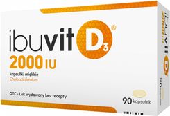 Zdjęcie Ibuvit D3 2000Iu 90kaps. - Białogard