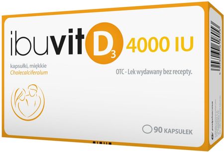 Ibuvit D3 4000 IU 90 kaps.