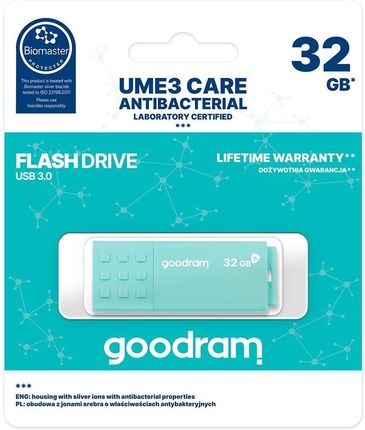 GOODRAM 32GB UME3 CARE USB 3.0 (UME3-0320CRR11)