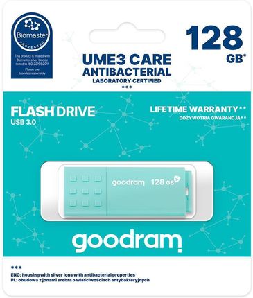 GOODRAM 128GB UME3 CARE USB 3.0 (UME3-1280CRR11)