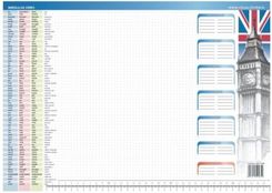Zdjęcie Visual System Irregular Verbs Podkład Na Biurko Dla Ucznia - Mikołów