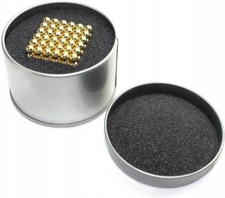 Adamigo Neocube Klocki Magnetyczne 5Mm Złote Box Pudełko