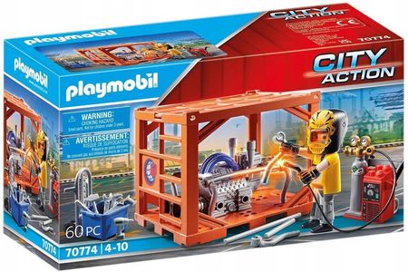 Playmobil 70774 Miasto Akcji Container Manufacturer