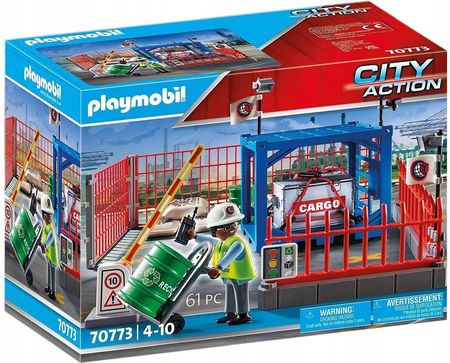 Playmobil 70773 Miasto Akcji Freight Storage