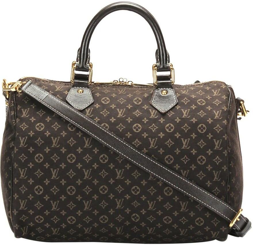 Louis Vuitton Monogram Mini Lin Speedy Bandouliere 30