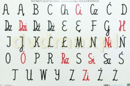Plansza tematyczna - Duże litery pisane