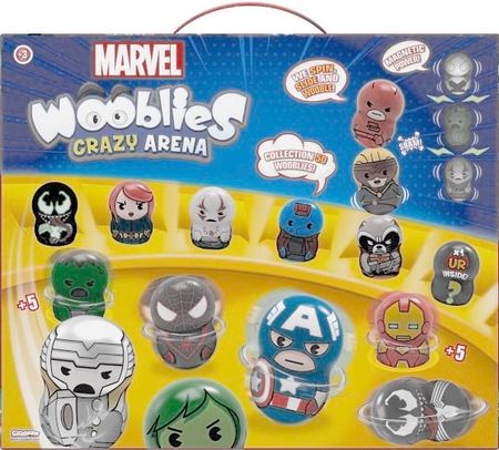 TM Toys Marvel Wooblies Figurki magnetyczne zestaw z areną
