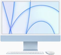 Apple iMac 24 2021 8GB 256GB Niebieski (MGPK3ZEANUMTID)