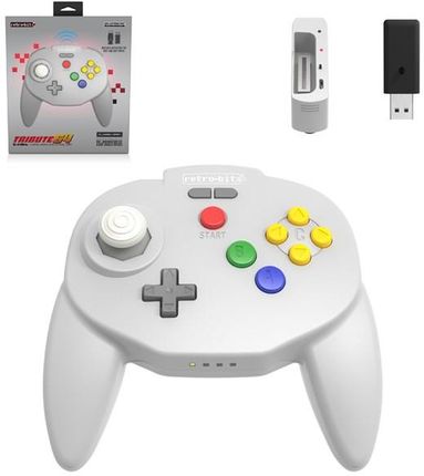 Retro-bit Tribute64 Wireless Controller Grey Nintendo Switch