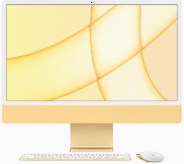 Komputer Apple iMac 24 2021 16GB 512GB Żółty (Z12TR1