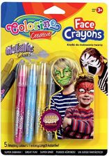 Zdjęcie Colorino Kredki Do Malowania Twarzy 5Szt Na Blistrze Metallic Kids 80054Ptr - Bochnia