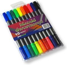 Zdjęcie Mazaki Dwustronne Penword 10 Kolorów - Mosina