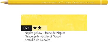 Caran D'Ache Kredka Pablo Kolor 021 Naples Yellow