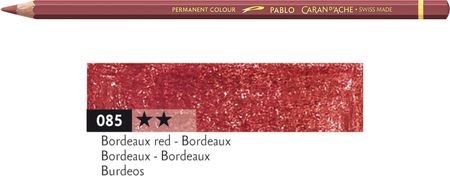 Caran D'Ache Kredka Pablo Kolor 085 Bordeaux Red