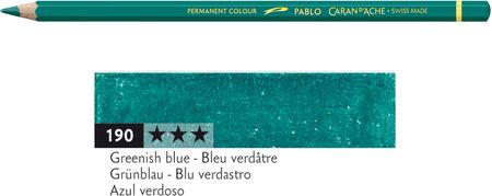 Caran D'Ache Kredka Pablo Kolor 190 Greenish Blue