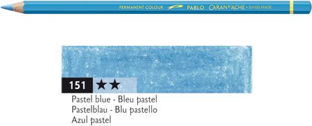 Caran D'Ache Kredka Pablo Kolor 151 Pastel Blue Pastelowy Niebieski