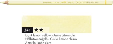 Caran D'Ache Kredka Pablo Kolor 241 Light Lemon Yellow Jasny Cytrynowy