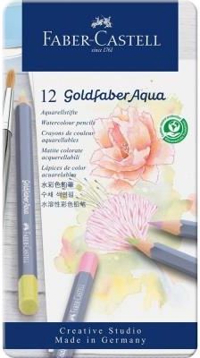 Faber Castell Kredki Akwarelowe Goldfaber Aqua Pastel 12 Kolorów