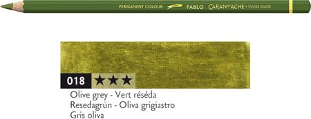 Caran D'Ache Kredka Pablo Kolor 018 Olive Grey Oliwkowy Szary