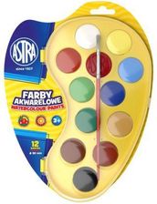 Zdjęcie Astra Farby Akwarelowe 12 Kolorów 30Mm Paletka - Wołomin