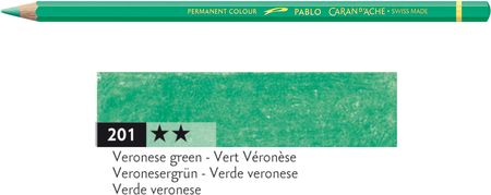 Caran D'Ache Kredka Pablo Kolor 201 Veronese Green Zieleń Verony