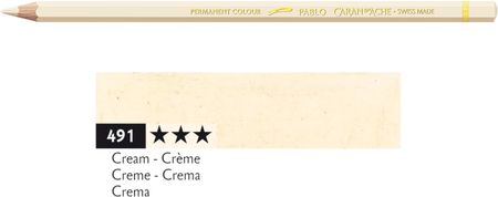 Caran D'Ache Kredka Pablo Kolor 491 Cream Kremowa