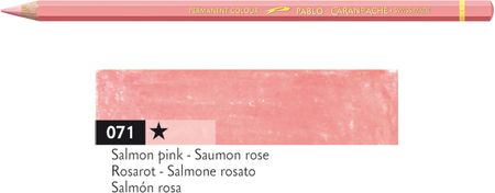 Caran D'Ache Kredka Pablo Kolor 071 Salmon Pink Łosiosiowy Róż