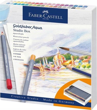 Faber Castell Kredki Goldfaber Aqua 2 Ołówki Pędzel